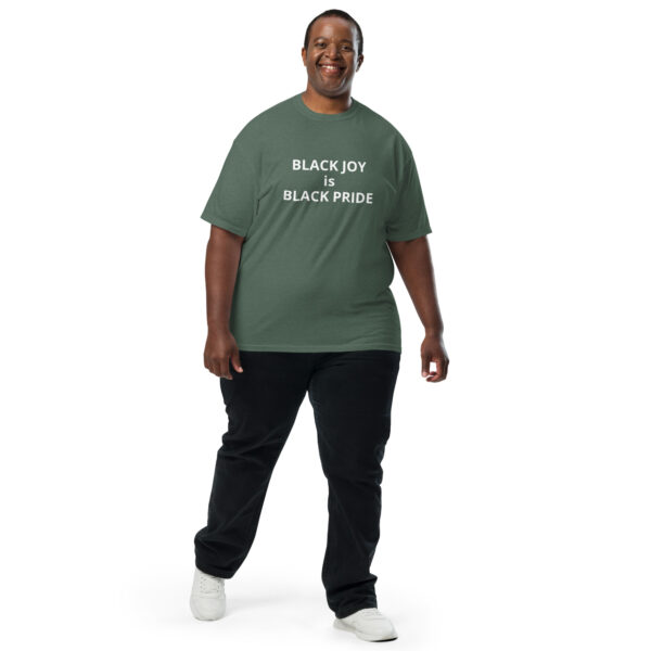 Black Joy is Black Pride - Unisex garment-dyed heavyweight t-shirt - Image 10