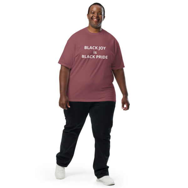 Black Joy is Black Pride - Unisex garment-dyed heavyweight t-shirt - Image 7