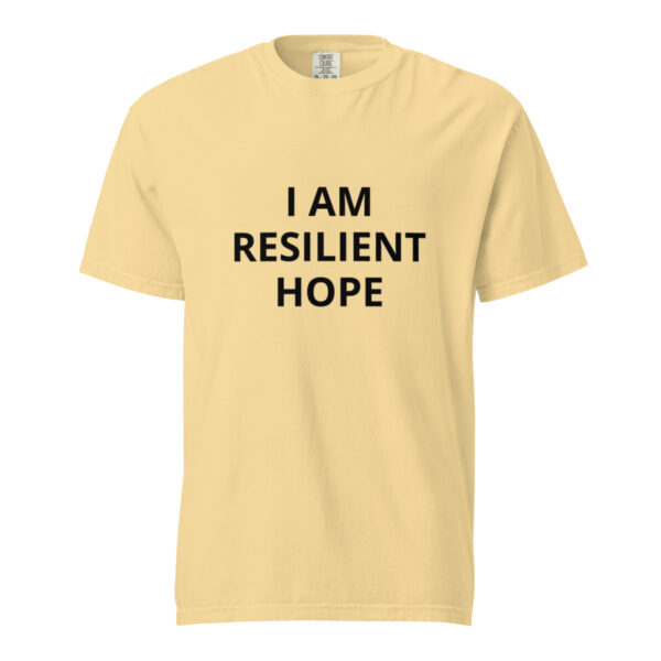 I am Resilient Hope - Unisex garment-dyed heavyweight t-shirt - Image 37