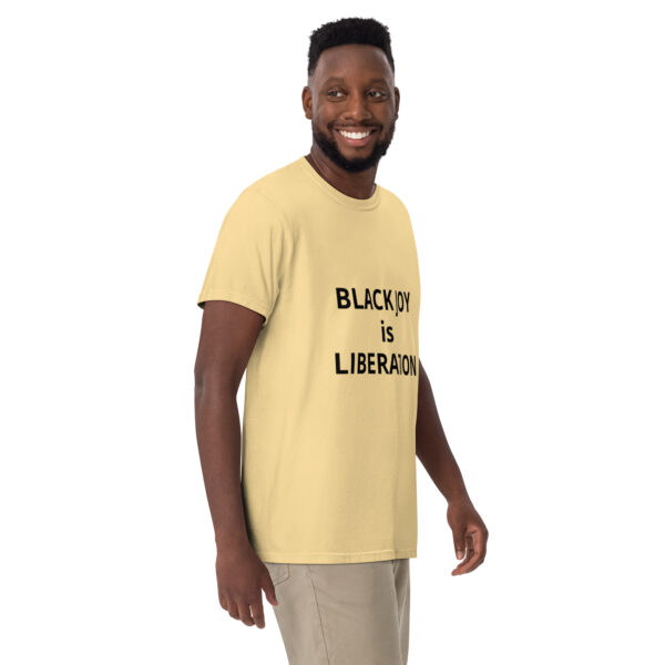 Black Joy is Liberation - Unisex garment-dyed heavyweight t-shirt - Image 13