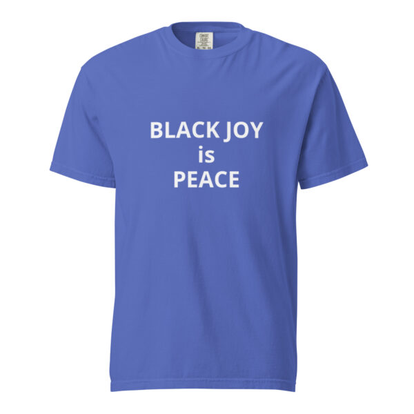 Black Joy is Peace - Unisex garment-dyed heavyweight t-shirt - Image 25