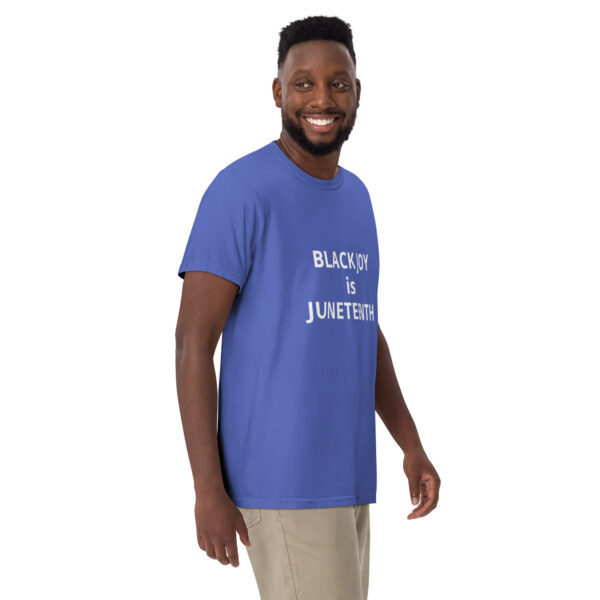 Black Joy is Juneteenth - Unisex garment-dyed heavyweight t-shirt - Image 11