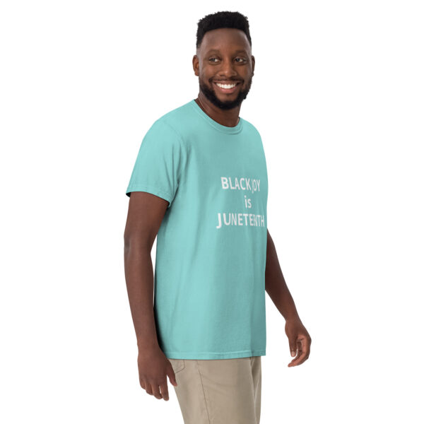 Black Joy is Juneteenth - Unisex garment-dyed heavyweight t-shirt - Image 21