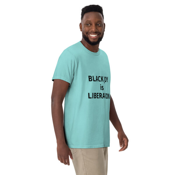 Black Joy is Liberation - Unisex garment-dyed heavyweight t-shirt - Image 11