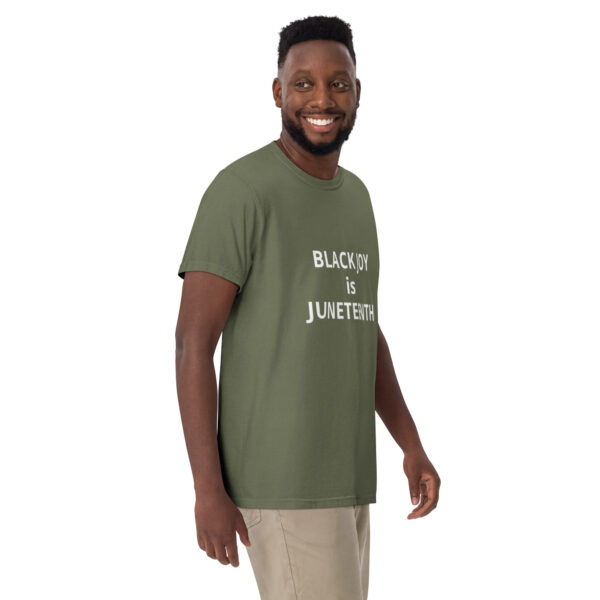 Black Joy is Juneteenth - Unisex garment-dyed heavyweight t-shirt - Image 13