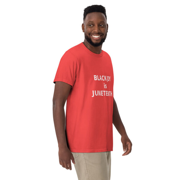 Black Joy is Juneteenth - Unisex garment-dyed heavyweight t-shirt - Image 15