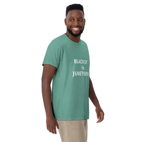 Black Joy is Juneteenth - Unisex garment-dyed heavyweight t-shirt - Image 19