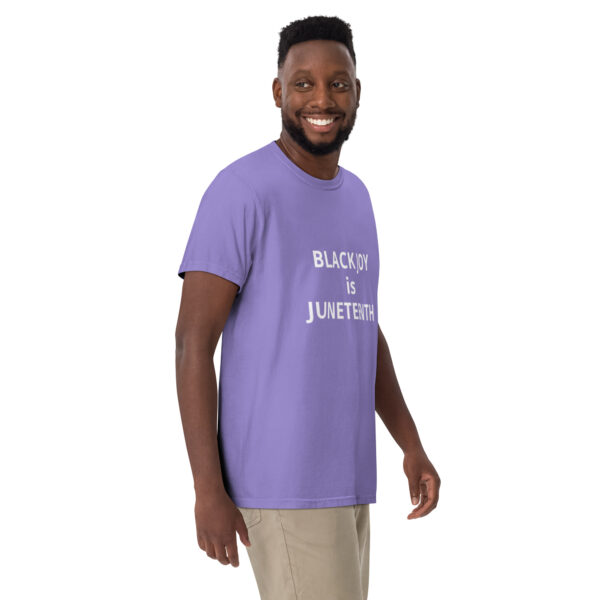 Black Joy is Juneteenth - Unisex garment-dyed heavyweight t-shirt - Image 17