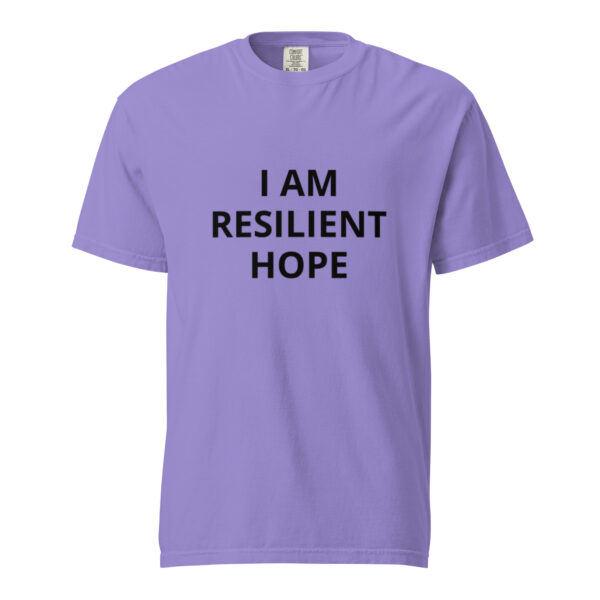 I am Resilient Hope - Unisex garment-dyed heavyweight t-shirt - Image 21