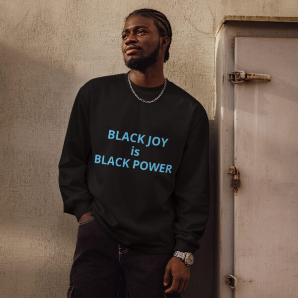 Black Joy is Black Power - Premium heavyweight long sleeve shirt