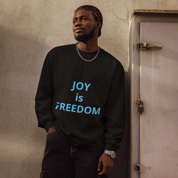 Joy is Freedom - Premium heavyweight long sleeve shirt