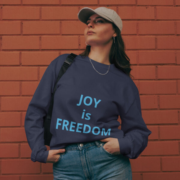 Joy is Freedom - Premium heavyweight long sleeve shirt - Image 2