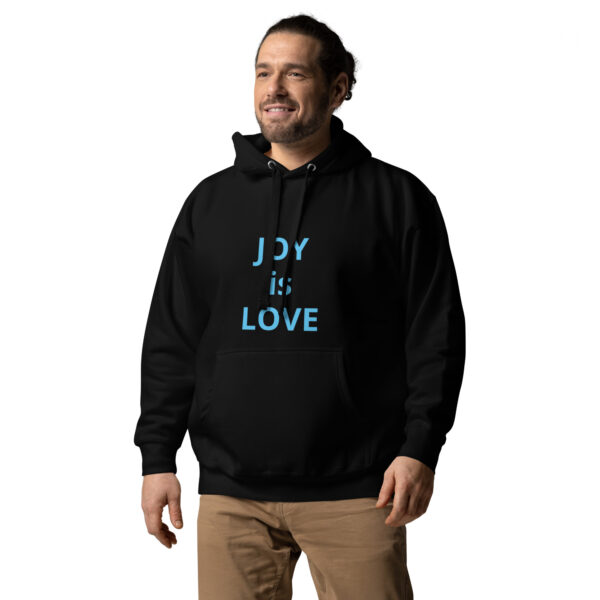 Joy is Love - Unisex Hoodie - Image 3