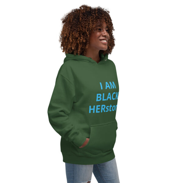 I am Black HERstory - Unisex Hoodie - Image 39