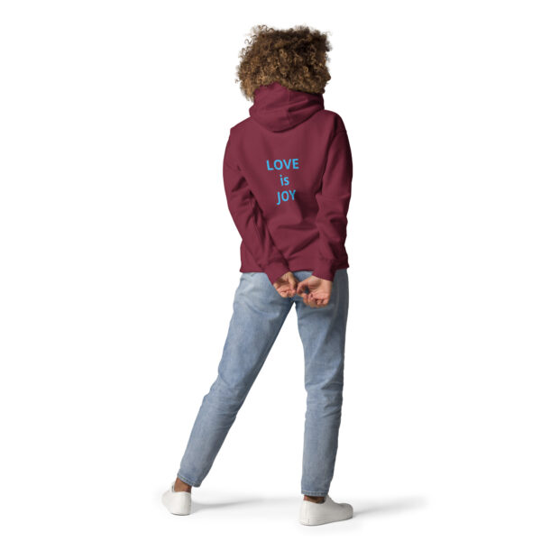 Joy is Love - Unisex Hoodie - Image 6