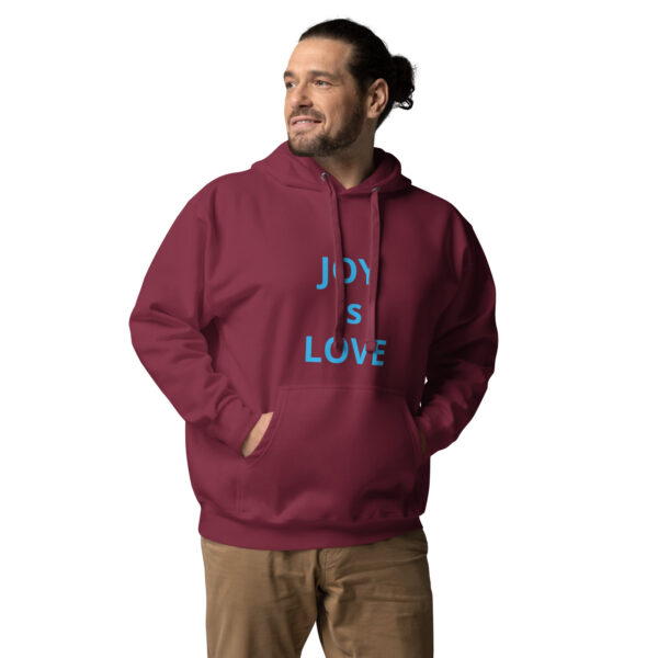 Joy is Love - Unisex Hoodie - Image 6