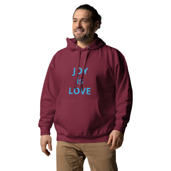 Joy is Love - Unisex Hoodie - Image 7