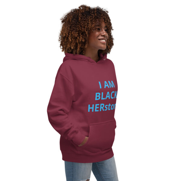 I am Black HERstory - Unisex Hoodie - Image 14