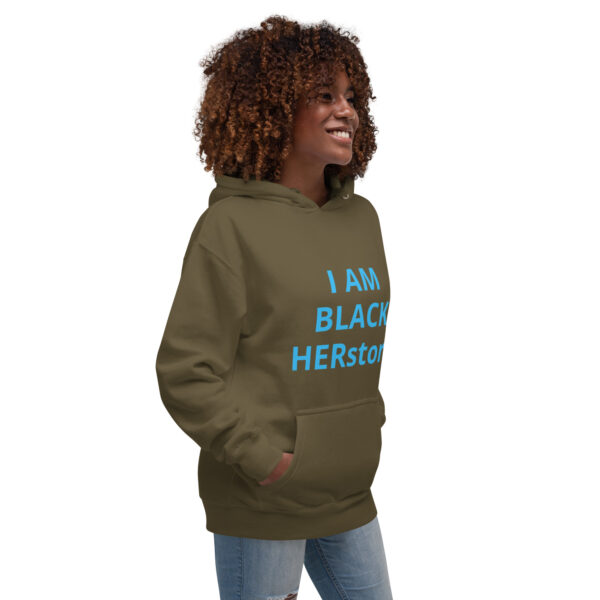 I am Black HERstory - Unisex Hoodie - Image 44