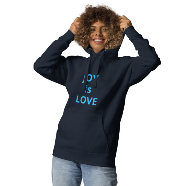 Joy is Love - Unisex Hoodie - Image 3