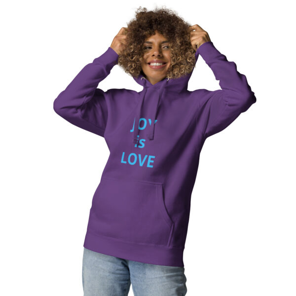 Joy is Love - Unisex Hoodie - Image 9