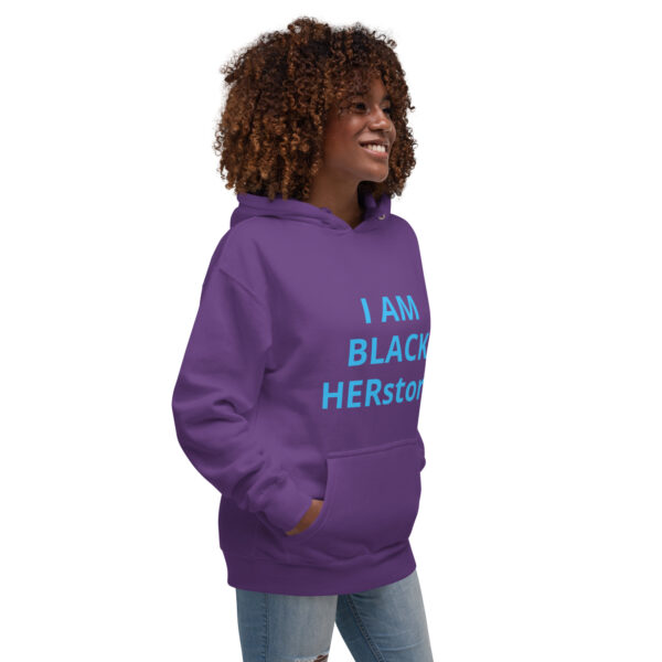 I am Black HERstory - Unisex Hoodie - Image 34