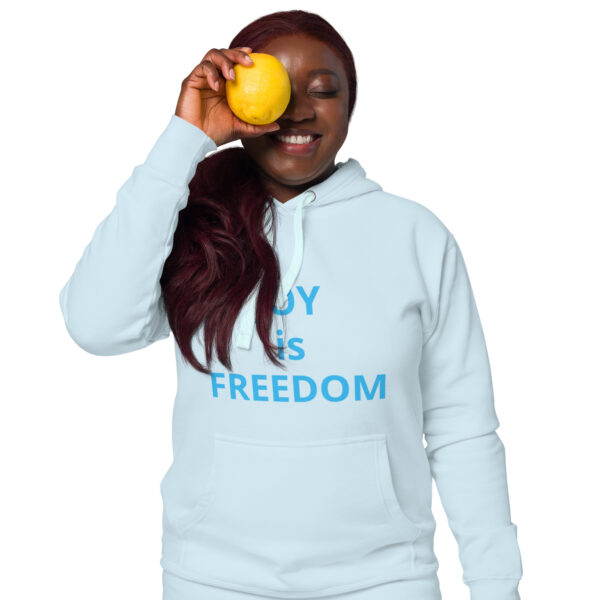 Joy is Freedom - Unisex Hoodie - Image 8