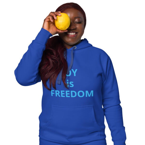 Joy is Freedom - Unisex Hoodie - Image 5