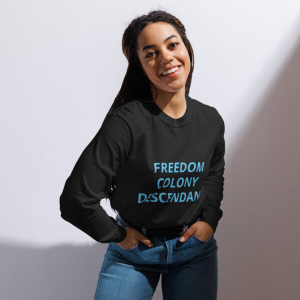 Freedom Colony Descendant - Garment-dyed heavyweight long-sleeve shirt