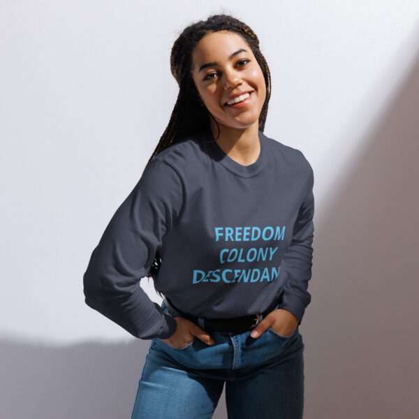 Freedom Colony Descendant - Garment-dyed heavyweight long-sleeve shirt - Image 2