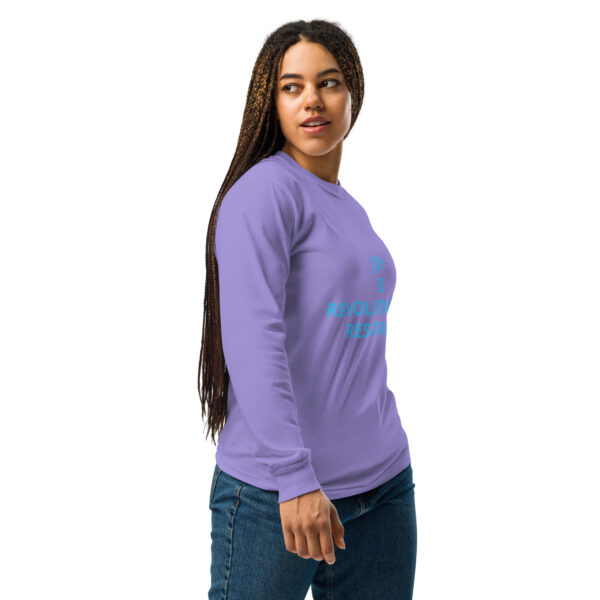 JOY is Revolutionary Resistance - Garment-dyed heavyweight long-sleeve shirt - Image 7