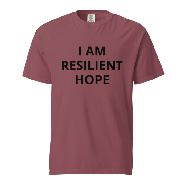 I am Resilient Hope - Unisex garment-dyed heavyweight t-shirt - Image 42