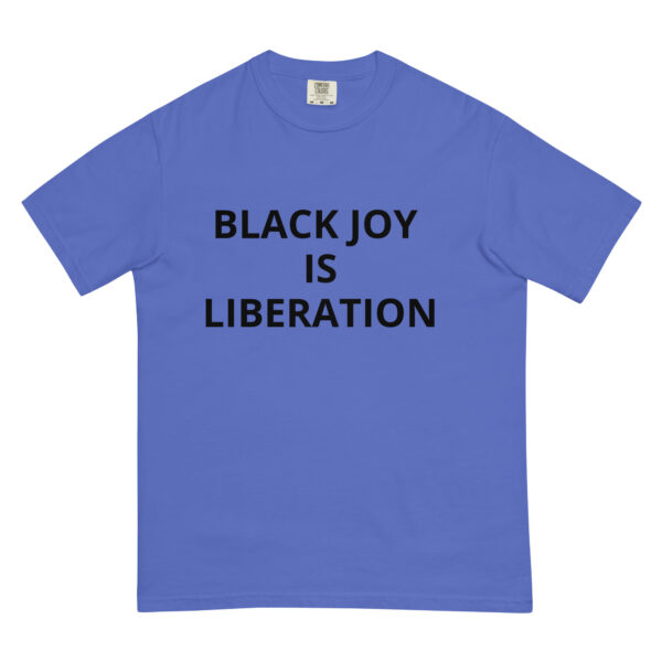 Black Joy Is Liberation - Unisex garment-dyed heavyweight t-shirt