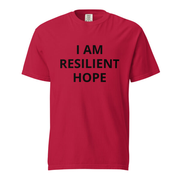 I am Resilient Hope - Unisex garment-dyed heavyweight t-shirt - Image 38