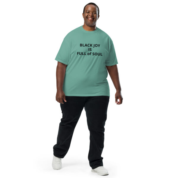 Black Joy Is Full of Soul - Unisex garment-dyed heavyweight t-shirt - Image 56