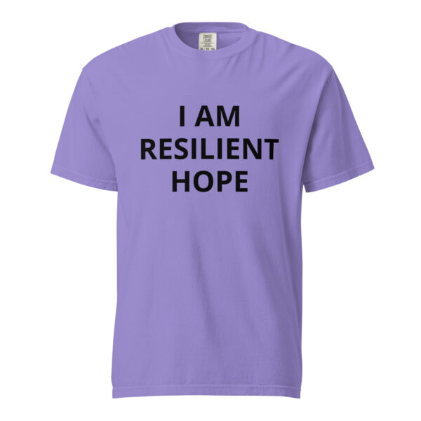 I am Resilient Hope - Unisex garment-dyed heavyweight t-shirt - Image 58