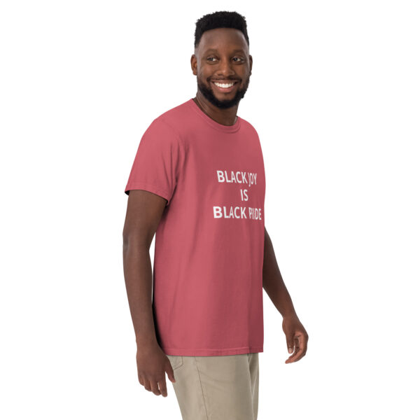 Black Joy Is Black Pride - Unisex garment-dyed heavyweight t-shirt - Image 35