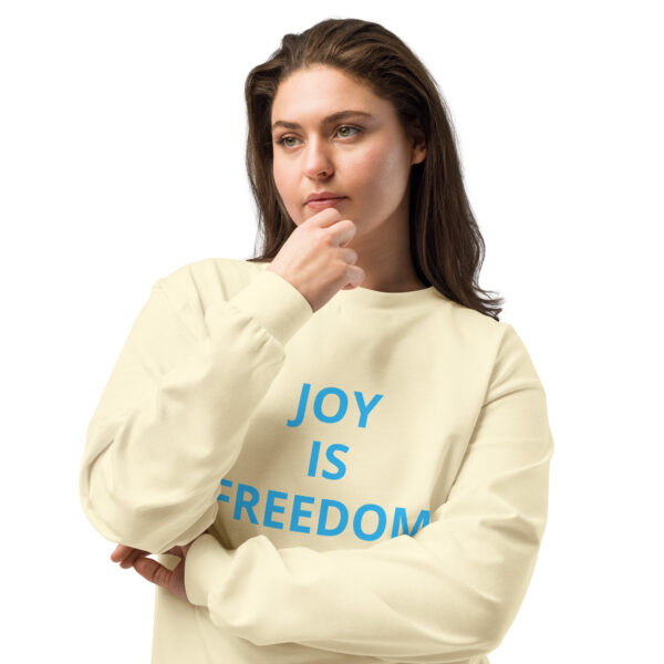 Joy Is Freedom - Premium heavyweight long sleeve shirt - Image 8