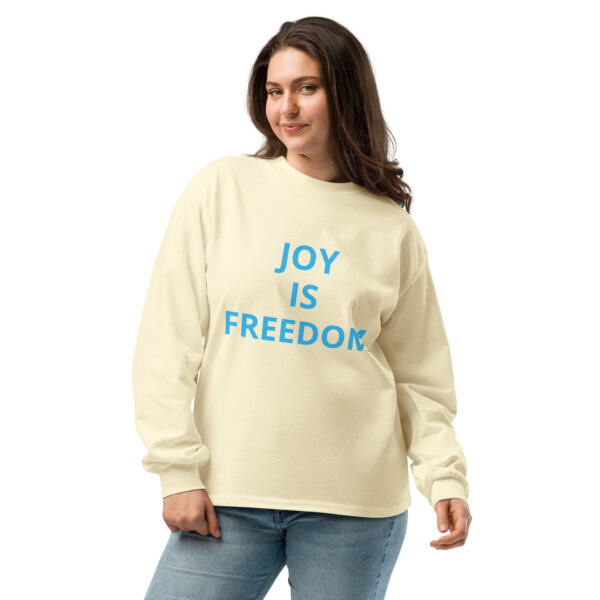 Joy Is Freedom - Premium heavyweight long sleeve shirt