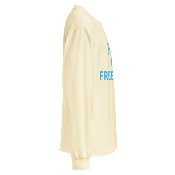 Joy Is Freedom - Premium heavyweight long sleeve shirt - Image 12