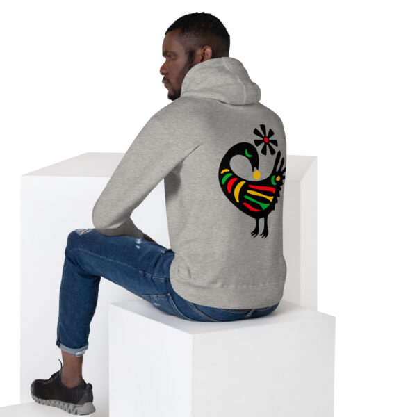 I am Black History - BACE Logo on back - Unisex Hoodie - Image 43