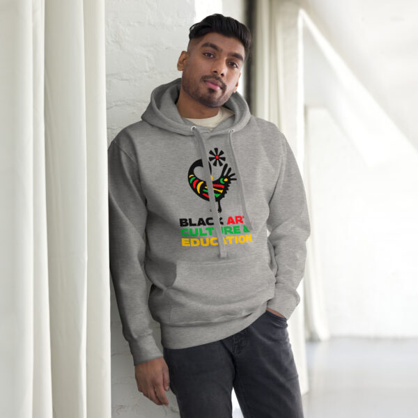 Front BACE logo - Back - BACE Icon - Unisex Hoodie - Image 15