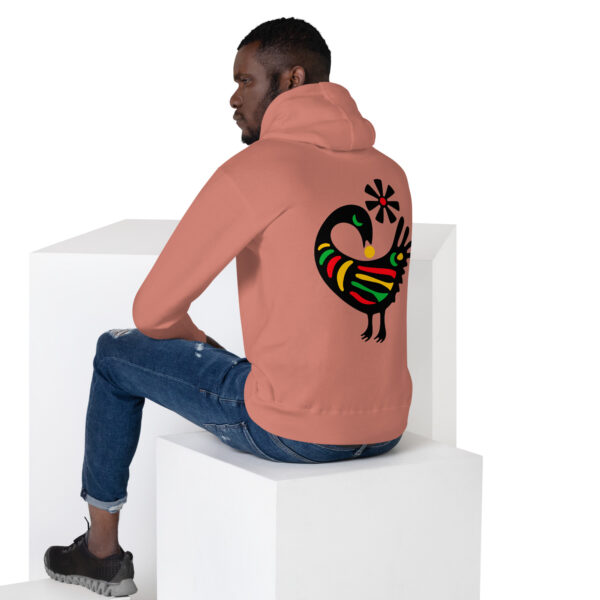 I am Black History - BACE Logo on back - Unisex Hoodie - Image 39