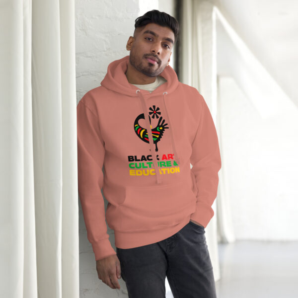 Front BACE logo - Back - BACE Icon - Unisex Hoodie - Image 13