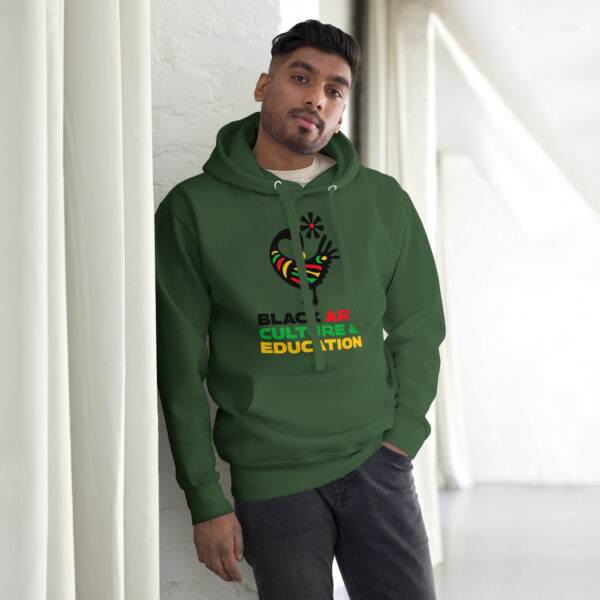 Front BACE logo - Back - BACE Icon - Unisex Hoodie - Image 8