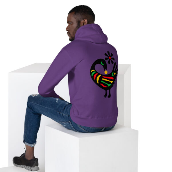 I am Black History - BACE Logo on back - Unisex Hoodie - Image 23