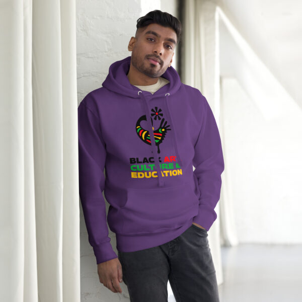 Front BACE logo - Back - BACE Icon - Unisex Hoodie - Image 6