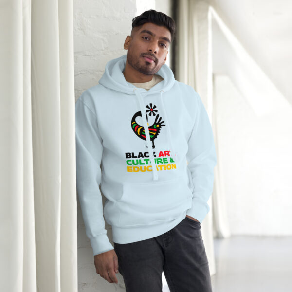 Front BACE logo - Back - BACE Icon - Unisex Hoodie - Image 17