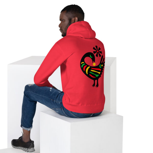 I am Black History - BACE Logo on back - Unisex Hoodie - Image 34