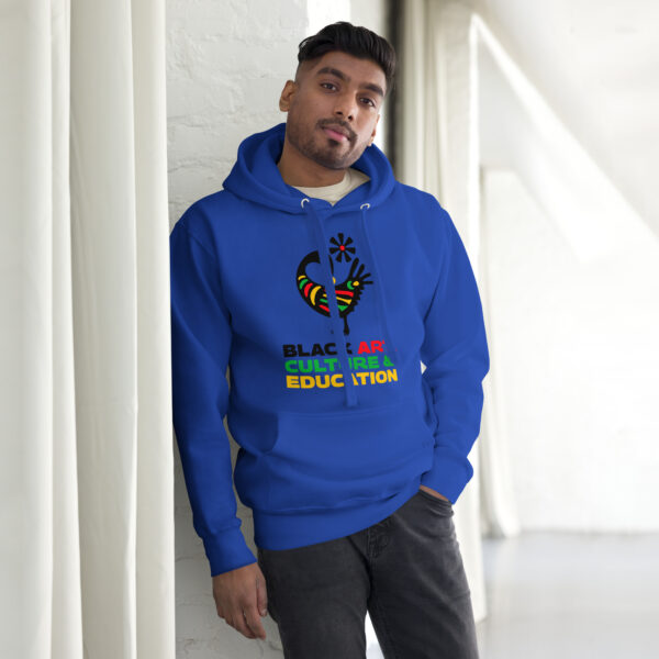 Front BACE logo - Back - BACE Icon - Unisex Hoodie - Image 4